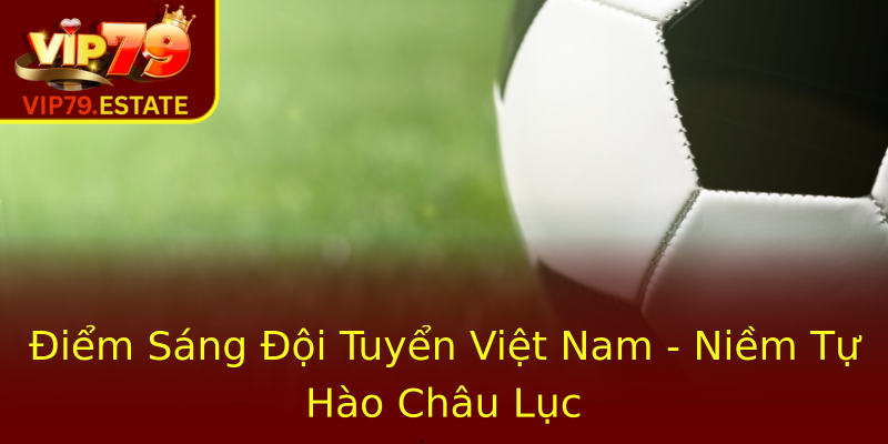 Điểm Sáng Đội Tuyển Việt Nam - Niềm Tự Hào Châu Lục Điểm Sáng Đội Tuyển Việt Nam - Niềm Tự Hào Châu Lục